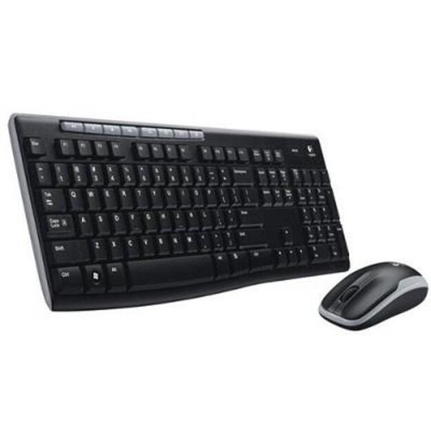 Klaviatūra + pelė komplektas KEYBOARD WRL COMBO MK270 ENG/DESKTOP 920-004508 LOGITECH