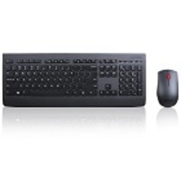 Klaviatūra + pelė komplektas LENOVO Professional Wireless Keyboard and Mouse Combo  - US English with Euro symbol