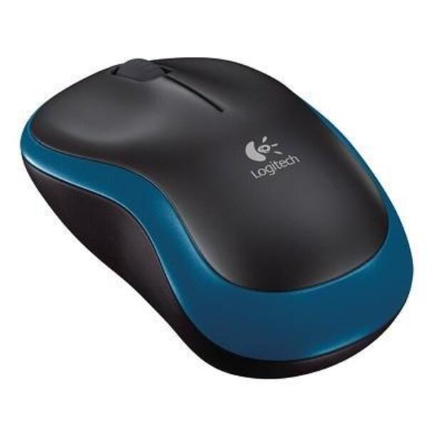 Kompiuterinė pelė belaidė OPTICAL WRL M185/BLUE 910-002239 LOGITECH