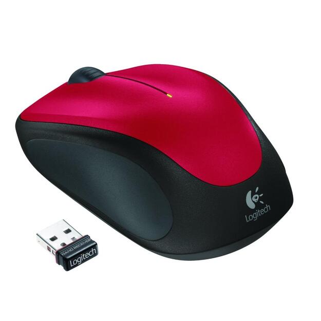 Kompiuterinė pelė belaidė OPTICAL WRL M235/RED 910-002496 LOGITECH