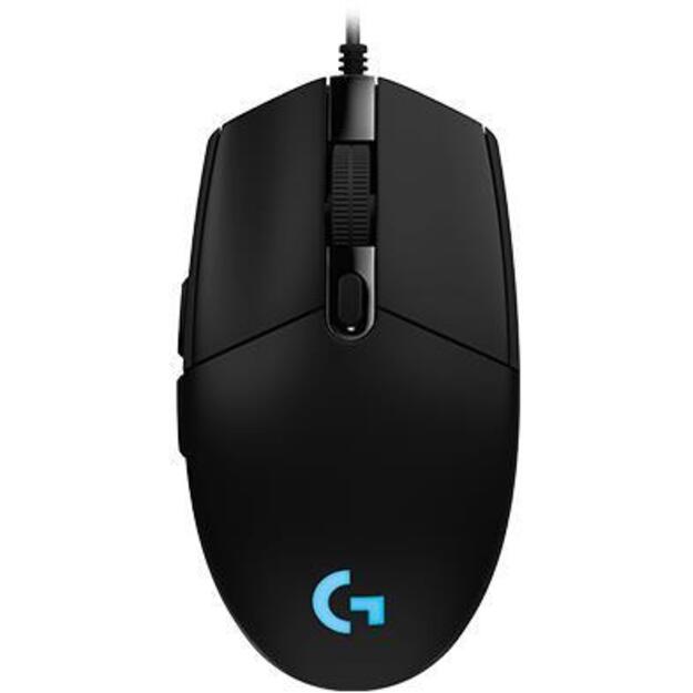 Kompiuterinė pelė laidinė LOGITECH G102 LIGHTSYNC - BLACK - EER