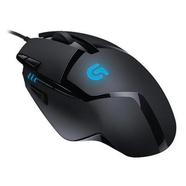 Kompiuterinė pelė laidinė LOGITECH G402 Hyperion Fury FPS Wired Gaming Mouse USB EER2