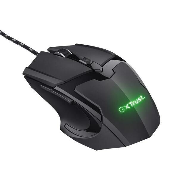 Kompiuterinė pelė laidinė MOUSE USB OPTICAL GAMING/24749 TRUST