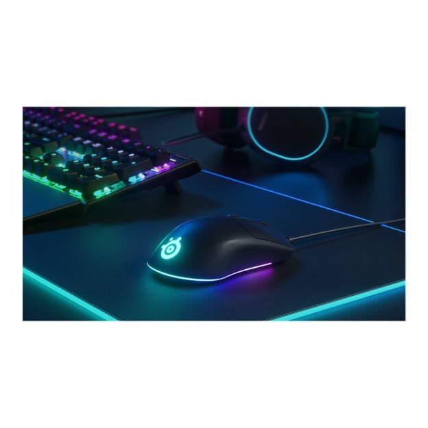 Kompiuterinė pelė laidinė STEELSERIES Rival 3 gaming mouse