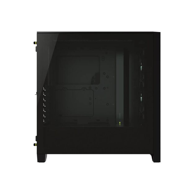 Kompiuterio korpusas CORSAIR iCUE 4000X RGB Tempered Glass Mid-Tower Black case