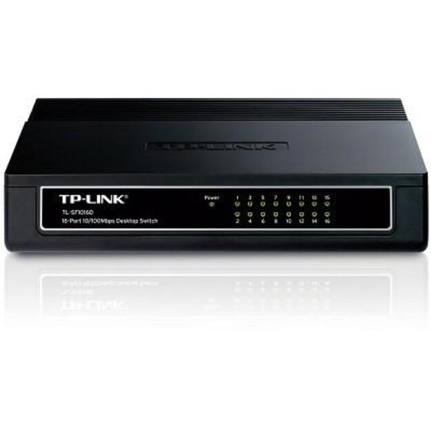 Komutatorius 16PORT 10 100M TL-SF1016D TP-LINK