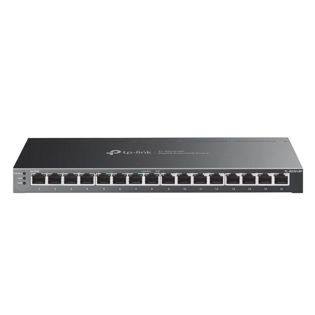 Komutatorius 16PORT 1000M TL-SG2016P TP-LINK