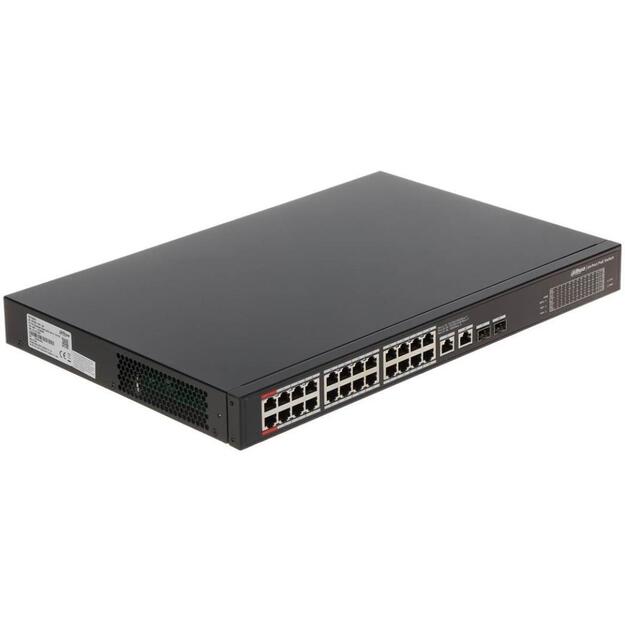 Komutatorius NET SWITCH 24PORT 1000M/POE PFS3228-24GT-360-V2 DAHUA