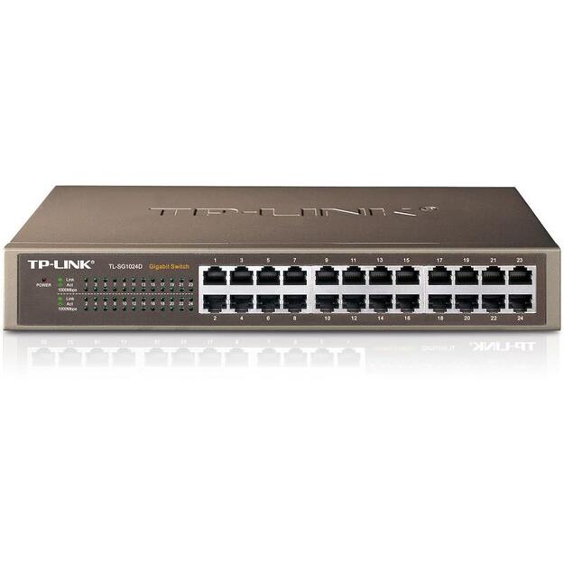 Komutatorius 24PORT 1000M TL-SG1024D TP-LINK