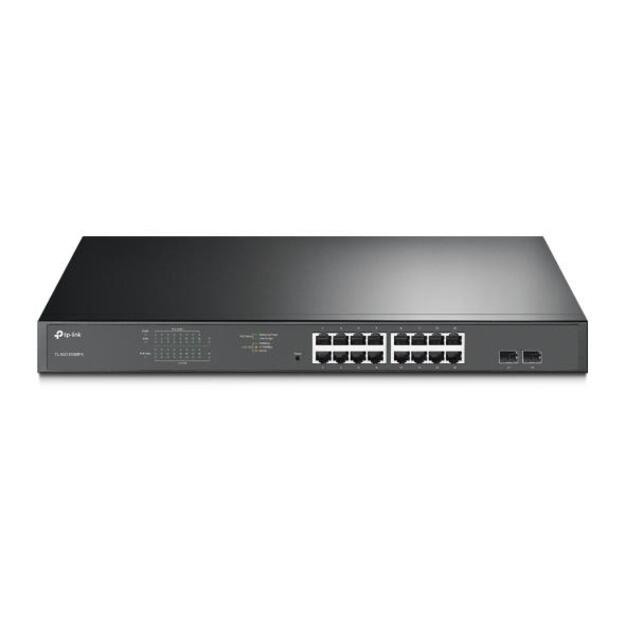 Komutatorius TP-LINK TL-SG1218MPE Desktop Rack 16x10Base-T 100Base-TX 1000Base-T PoE+ ports 16 192W