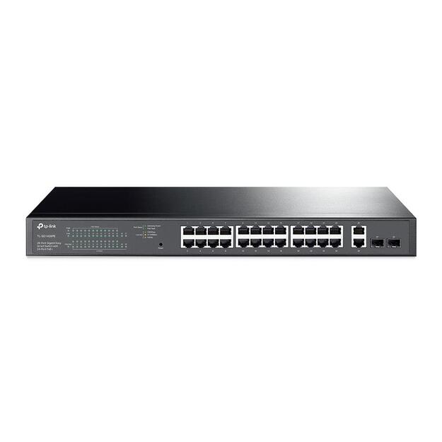 Komutatorius TP-LINK TL-SG1428PE Desktop 28x10Base-T 100Base-TX  1000Base-T PoE+ ports 24 250W