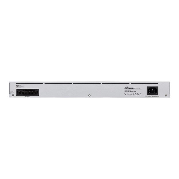 Komutatorius UBIQUITI USW-Pro-24-POE 24-port + 2xSFP+ 10 Gigabit Switch 16x PoE+ 8x POE++