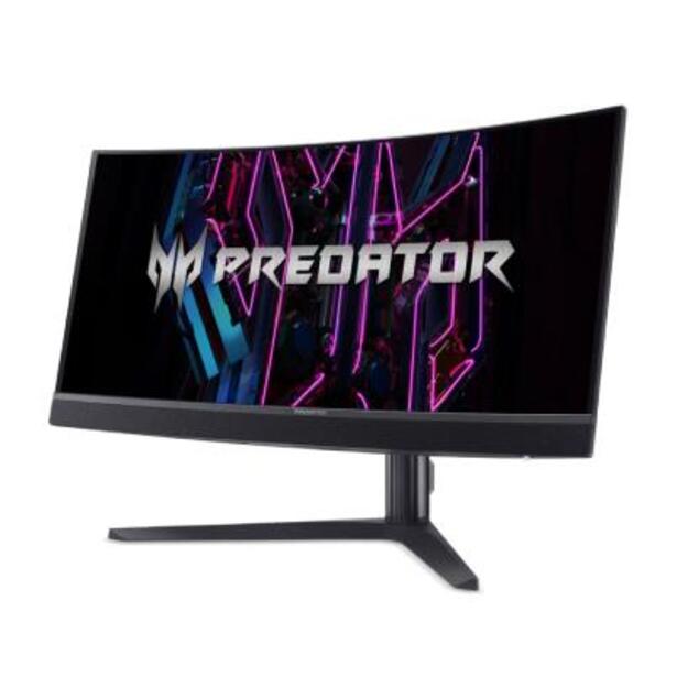 LCD Monitor|ACER|Predator X34Vbmiiphuzx|34 |Gaming/Curved/21 : 9|Panel OLED|3440x1440|21:9|0.1 ms|Speakers|Swivel|Height adjustable|Tilt|Colour Black|UM.CXXEE.V01