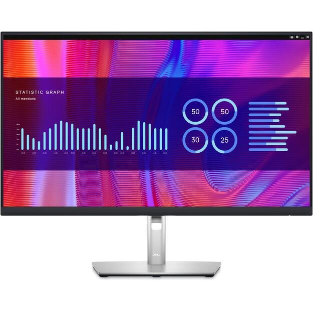 Monitorius verslui |DELL|P2723DE|27 |Business|Panel IPS|2560x1440|16:9|Matte|8 ms|Swivel|Pivot|Height adjustable|Tilt|210-BDEH