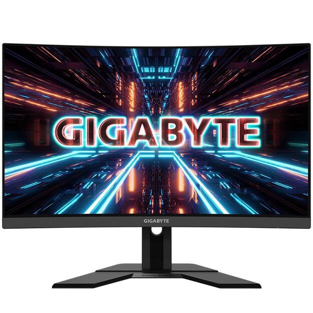 LCD Monitor|GIGABYTE|G27QC A|27 |Gaming|Panel VA|2560x1440|165Hz|Matte|1 ms|Speakers|Height adjustable|Tilt|G27QCA-EK