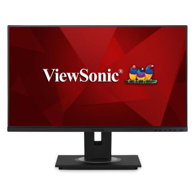 LCD Monitor|VIEWSONIC|VG2456|24 |Panel IPS|1920x1080|16:9|Matte|15 ms|Speakers|Swivel|Pivot|Height adjustable|Tilt|Colour Black|VG2456