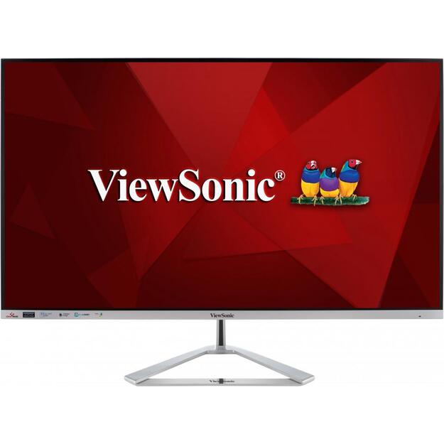 Monitorius verslui |VIEWSONIC|VX3276-2K-MHD-2|32 |Business|Panel IPS|2560x1440|16:9|75Hz|Matte|Speakers|Tilt|Colour Silver|VX3276-2K-MHD-2