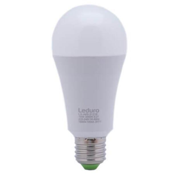 Lemputė |LEDURO|16 Watts|Luminous flux 1600 Lumen|3000 K|220-240V|Beam angle 270 degrees|21216