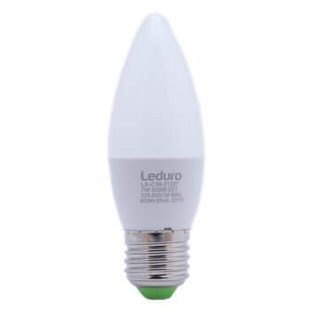 Lemputė |LEDURO|7 Watts|Luminous flux 600 Lumen|3000 K|220-240V|Beam angle 200 degrees|21227