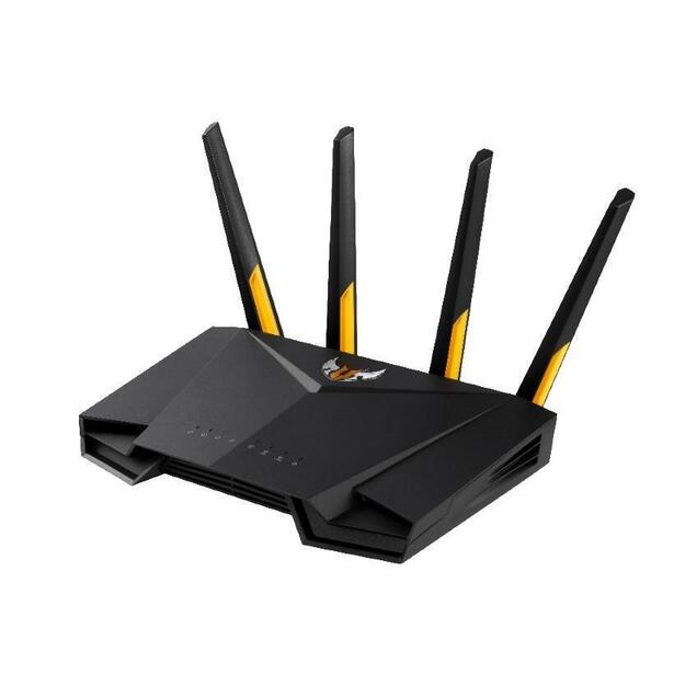 Maršrutizatorius |ASUS|3000 Mbps|Mesh|Wi-Fi 5|Wi-Fi 6|IEEE 802.11a/b/g|IEEE 802.11n|USB 3.1|1 WAN|4x10/100/1000M|Number of antennas 4|TUF-AX3000