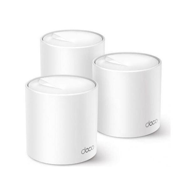 Namų bevielio Mesh tinklo sistema TP-LINK 3-pack 2900Mbps Wi-Fi 6 3x10/100/1000M antennas 2 DECOX50(3-PACK)