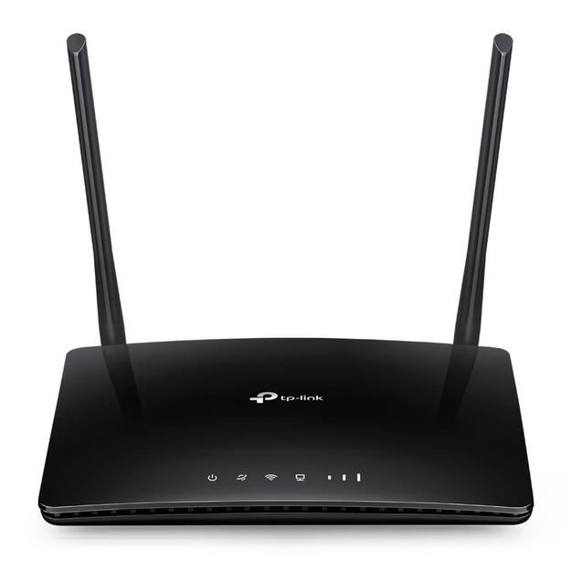 Maršrutizatorius TP-LINK 733 Mbps 1 WAN 3x10 100M DHCP antennas 5 4G ARCHERMR200