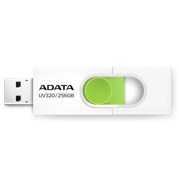 MEMORY DRIVE FLASH USB3 256GB/WHITE AUV320-256G-RWHGN ADATA