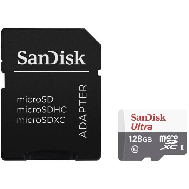 MEMORY MICRO SDXC 128GB UHS-I/W/A SDSQUNR-128G-GN6TA SANDISK