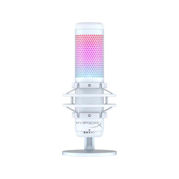 Mikrofonas MICROPHONE HYPERX QUADCAST S/WHITE 519P0AA HYPERX