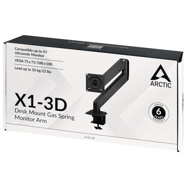 MONITOR ACC ARM X1-3D/AEMNT00062A ARCTIC