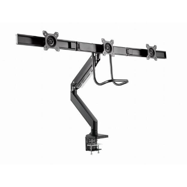 Monitoriaus laikiklis GEMBIRD Desk mounted adjustable monitor arm for 3 monitors