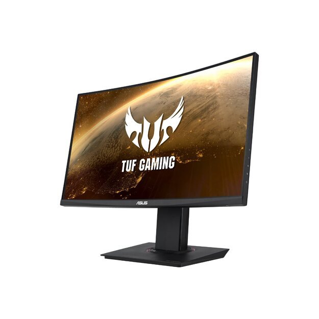 Monitorius ASUS TUF Gaming VG24VQR 23.6inch WLED VA AG Curved 1500R FHD 16:9 165Hz 350cd/m2 1ms MPRT 2xHDMI DP 2x2W Audio