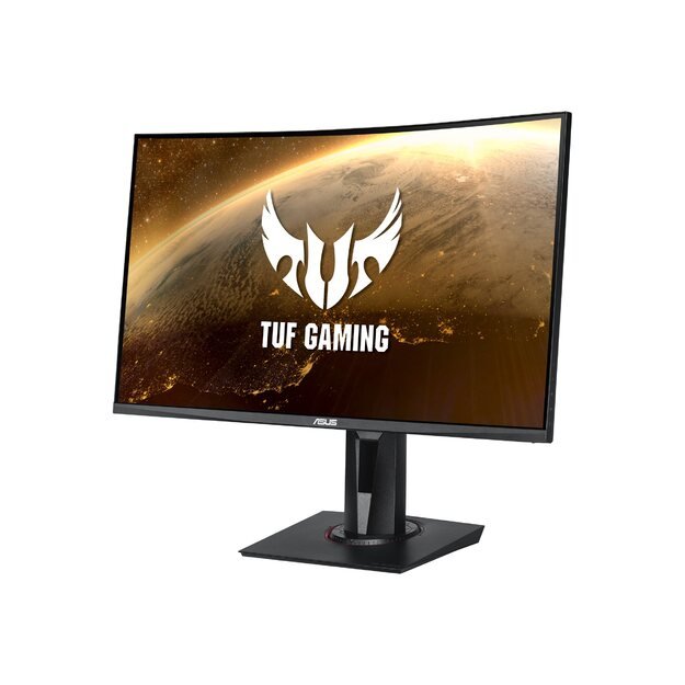 Monitorius ASUS TUF Gaming VG27WQ Curved Gaming Monitor 27inch WQHD 2560x1440 165Hz Extreme Low Motion Blur Adaptive-sync FreeSync 1ms MPRT