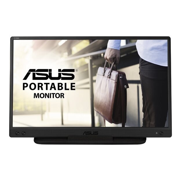 Monitorius ASUS ZenScreen MB166C 15.6inch IPS FHD 1920x1080 Portable Monitor Flicker free USB Type-C Low Blue Light TUV certified