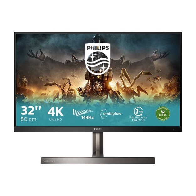 Monitorius PHILIPS 329M1RV/00 31.5inch IPS 4K 500cd/m2 3ms HDMI2.1x3 DP 4xUSB3.2 Speakers