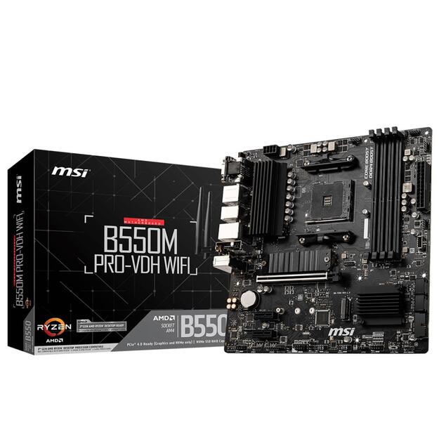 MSI B550M PRO-VDH WIFI ATX MB