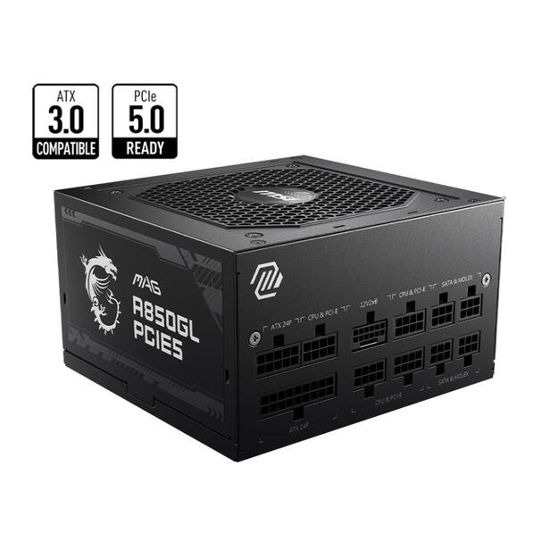 MSI MAG A850GL PCIE5 850W POWER SUPPLY