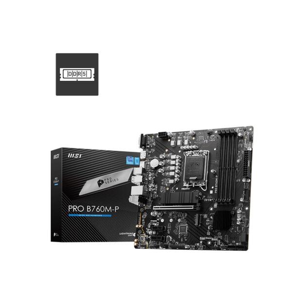 MSI PRO B760M-P LGA 1700 1xDP 1xHDMI