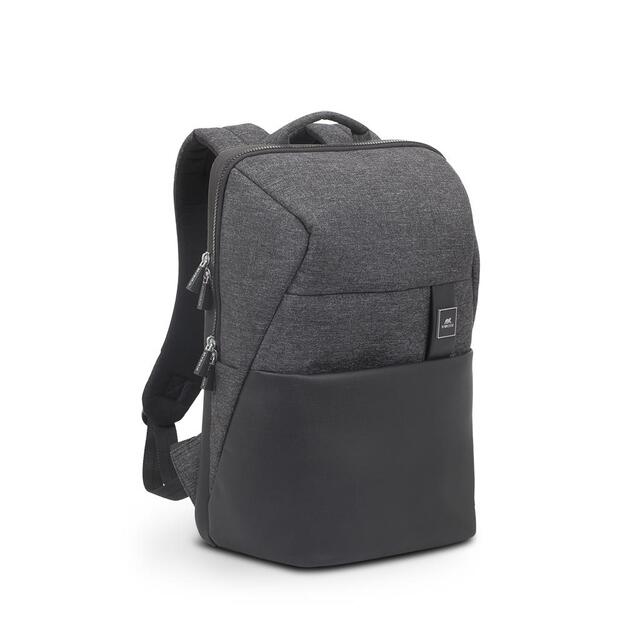 NB BACKPACK LANTAU 15.6 /8861 BLACK MELANGE RIVACASE