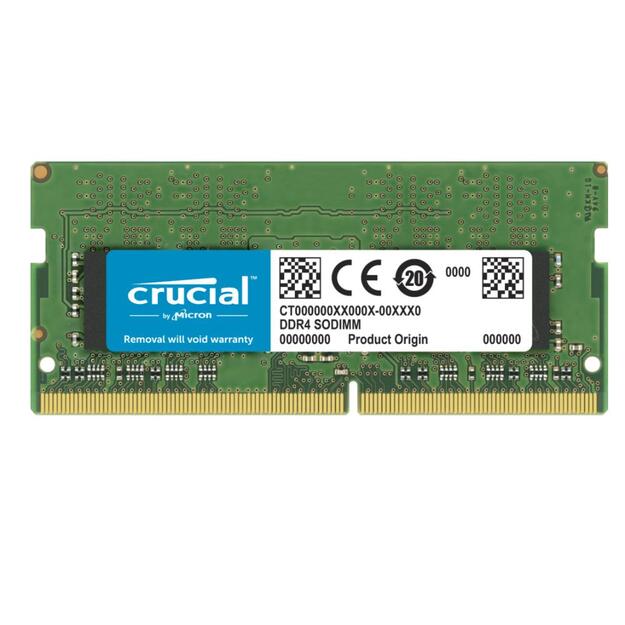 Operatyvioji atmintis (RAM) nešiojamam kompiuteriui NB MEMORY 32GB PC25600 DDR4 SO/CT32G4SFD832A CRUCIAL