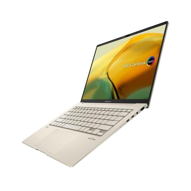 Notebook|ASUS|ZenBook Series|UX3404VA-M9053W|CPU i5-13500H|2600 MHz|14.5 |2880x1800|RAM 16GB|DDR5|SSD 512GB|Intel Iris Xe Graphics|Integrated|ENG|NumberPad|Windows 11 Home|Beige|1.56 kg|90NB1083-M002P0