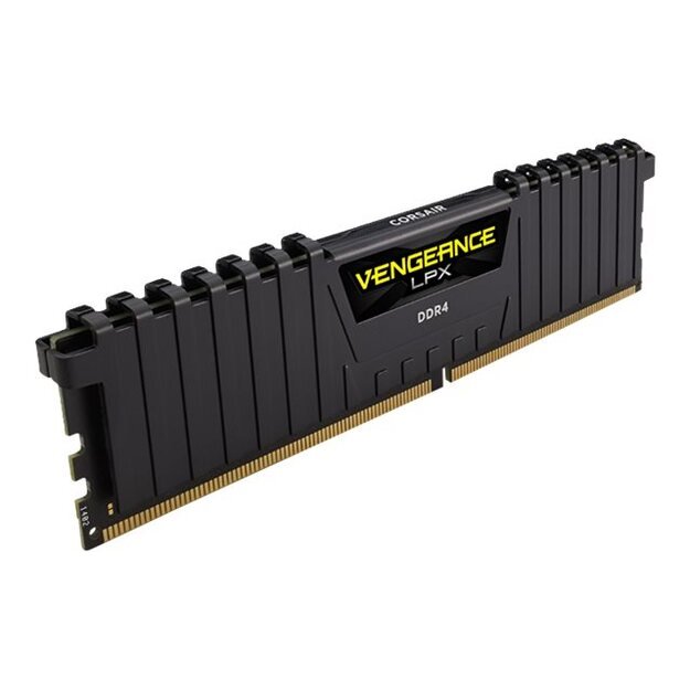 Operatyvioji atmintis (RAM) CORSAIR Vengeance LPX DDR4 3200MHz 16GB 2x8GB DIMM Unbuffered Single Rank 16-20-20-38