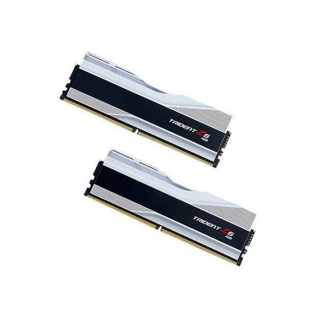 Operatyvioji atmintis (RAM) G.SKILL Trident Z5 RGB DDR5 32GB 2x16GB 5600MHz CL40 1.2V XMP 3.0 silver