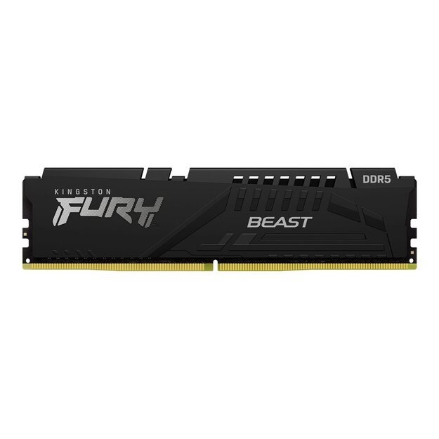 Operatyvioji atmintis (RAM) KINGSTON 16GB 4800MHz DDR5 CL38 DIMM FURY Beast Black