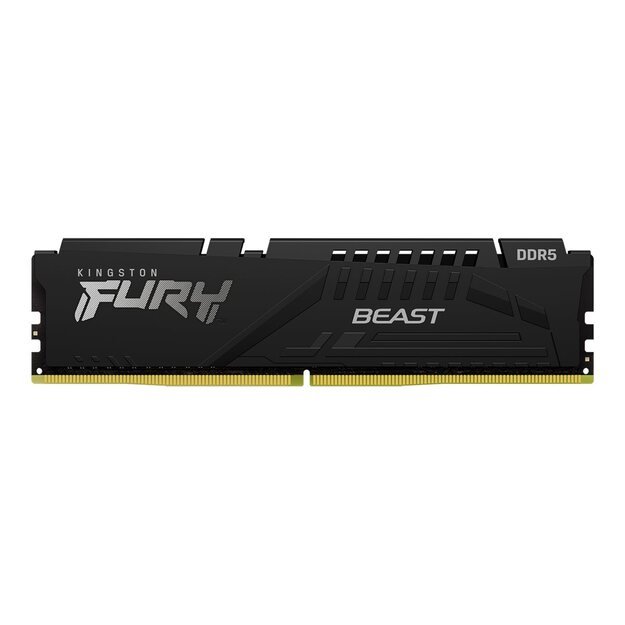 Operatyvioji atmintis (RAM) KINGSTON 32GB 5600MHz DDR5 CL40 DIMM Kit of 2 FURY Beast Black