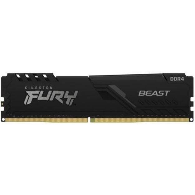 Operatyvioji atmintis (RAM) KINGSTON 8GB 3200MHz DDR4 CL16 DIMM FURY Beast Black