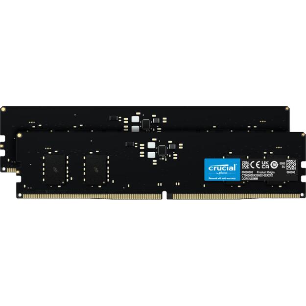 Operatyvioji atmintis (RAM) MEMORY DIMM 16GB DDR5-4800/KIT2 CT2K8G48C40U5 CRUCIAL