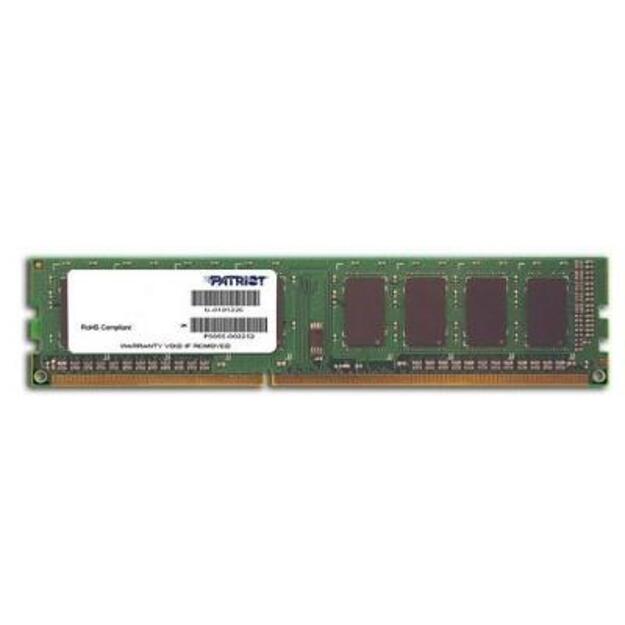 Operatyvioji atmintis (RAM) MEMORY DIMM 8GB PC12800 DDR3/PSD38G16002 PATRIOT