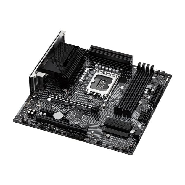 Pagrindinė plokštė ASROCK Z790M PG LIGHTNING LGA1700 mATX MB 4xDDR5 4xSATA