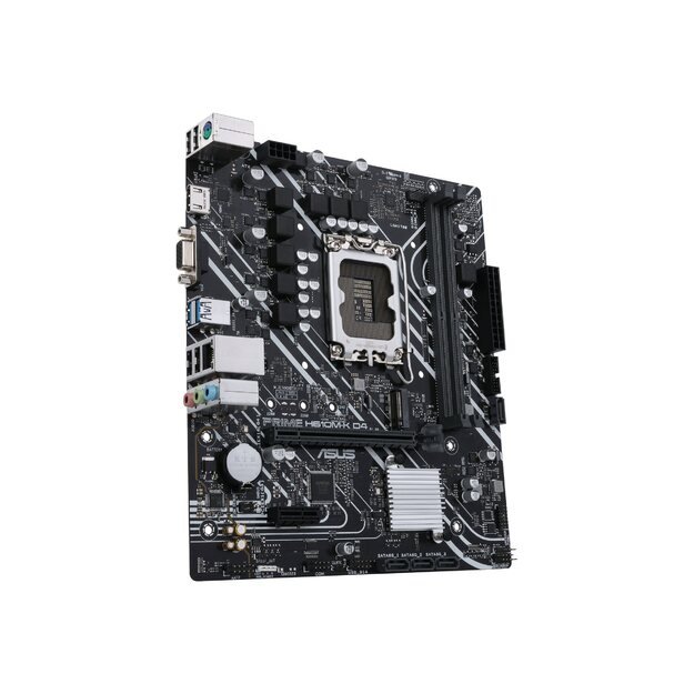 Pagrindinė plokštė ASUS PRIME H610M-K D4 LGA1700 DDR4 mATX MB